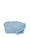Marc Jacobs The Leather Beauty Bag In Blue