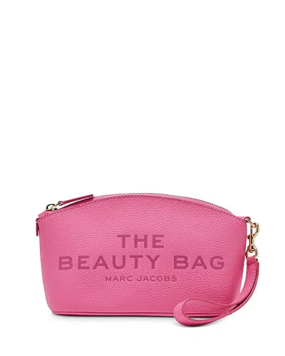 Marc Jacobs The Leather Beauty Bag In Bow Pink