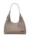 Marc Jacobs The Sack Bag Leather Shoulder Bag In Gray
