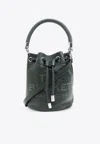 Marc Jacobs Dark Green The Leather Bucket Bag In Green