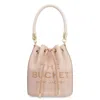 Marc Jacobs The Leather Bucket Bag In Pink