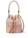 Marc Jacobs The Bucket Leather Top Handle Bag In Neutrals