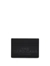 Marc Jacobs The Leather Card Case Accessories In Black