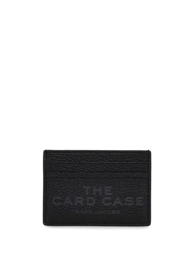 Marc Jacobs The Leather Card Case Accessories In Black