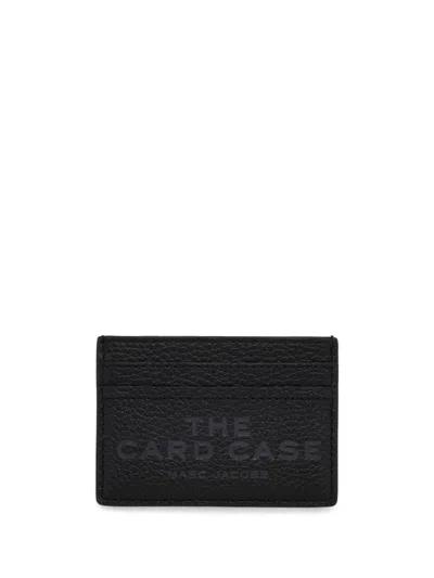 Marc Jacobs The Leather Card Case Accessories In Black