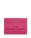 Marc Jacobs The Leather Card Case In Pink