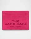 Marc Jacobs The Leather Card Case In Pink