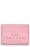Marc Jacobs Card Holder With Logo In Ribbon Pink