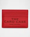 Marc Jacobs The Leather Card Case In True Red