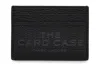 Marc Jacobs Black Card-holder With Embossed Logo In Leather Woman In Black