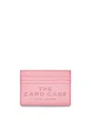 Marc Jacobs Card Holder With Logo In Pink