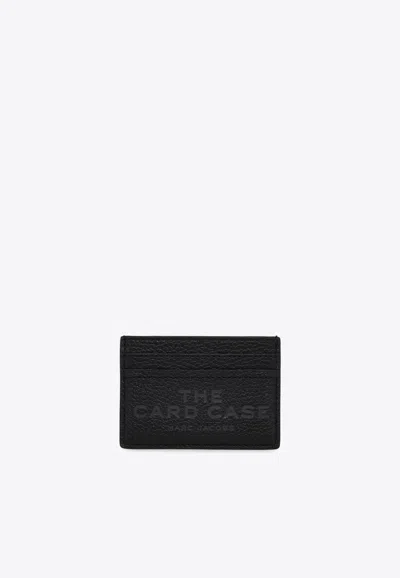 Marc Jacobs The Leather Cardholder In Black