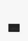 Marc Jacobs The Leather Cardholder In Black