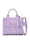 Marc Jacobs The Leather Crossbody Tote Bag In Glicine Scuri