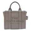 Marc Jacobs The Leather Crossbody Tote Bag In Gray