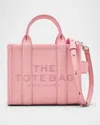 Marc Jacobs The Leather Crossbody Tote Bag In Ribbon Pink