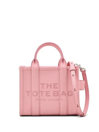 Marc Jacobs The Leather Crossbody Tote Bag In Rosa