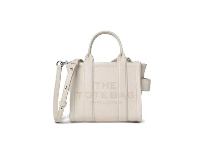 Marc Jacobs The Leather Crossbody Tote Bag Tote Handbags Cotton/silver: One Size In Brown