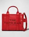 Marc Jacobs Borsa A Mano The Leather Small Tote Bag True Red In True Red