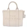 Marc Jacobs The Leather Crossbody Tote Bag In White