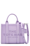 Marc Jacobs The Leather Medium Tote Bag In Wisteria