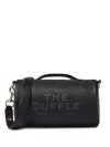 Marc Jacobs Black The Leather Duffle Bag In Black