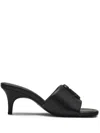 Marc Jacobs J Marc 65 Leather Sandals In Black