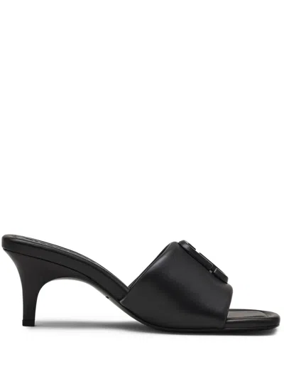 MARC JACOBS THE LEATHER J MARC 65MM SANDALS
