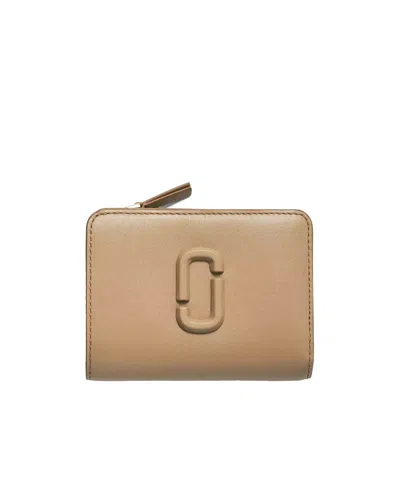 MARC JACOBS MARC JACOBS THE LEATHER J MARC MINI COMPACT WALLET