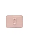 Shop Marc Jacobs The Leather J Marc Mini Compact Wallet In Nude