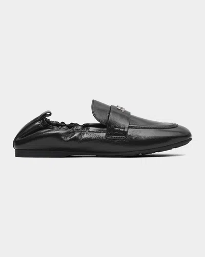 Marc Jacobs The Leather Jude Loafers In Black