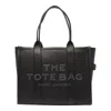 Marc Jacobs The Leather Large Tote Bag In Black