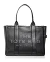 Marc Jacobs The Leather Large Tote Bag In Black
