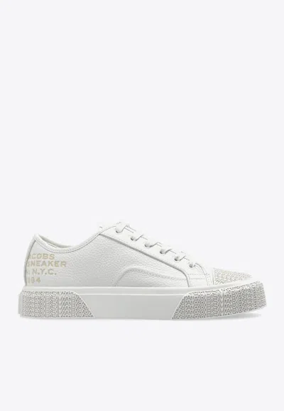 MARC JACOBS THE LEATHER LOW-TOP SNEAKERS