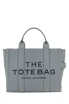 Marc Jacobs Medium Leather Structured Handbag In Gray