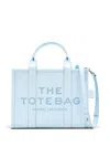 Marc Jacobs The Leather Medium Tote In 蓝色