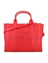 Marc Jacobs The Leather Medium True Red Tote Bag