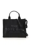 Marc Jacobs Women Black Leather Medium The Tote Bag Handbag In Black