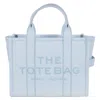 Marc Jacobs The Leather Medium Tote Bag In Blue