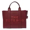 Marc Jacobs The Leather Medium Tote Bag In Bordeaux