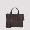 Marc Jacobs The Leather Medium Tote Bag In Brown