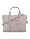 Marc Jacobs The Leather Medium Tote Bag In Neutrals
