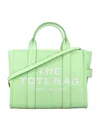 Marc Jacobs The Leather Small Tote Bag Peppermint In Papermint