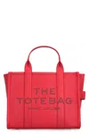 Marc Jacobs The Leather Medium Tote Bag In Red
