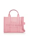 Marc Jacobs Women's The Medium Pink Gum Leather Tote In Ribbon Pink