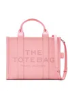 Marc Jacobs The Medium Tote Bag In Grained Leather In Blush Pink