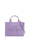 Marc Jacobs The Leather Medium Tote Bag In Wisteria (purple)