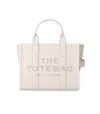 Marc Jacobs The Leather Medium Tote Cotton Handbag