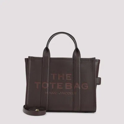 Marc Jacobs The Leather Medium Tote Ganache Bag In Brown