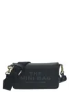 Marc Jacobs Borsa A Tracolla Nera In Pelle Martellata Color Nero In Black